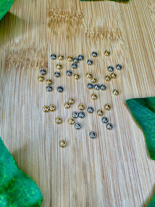 Kotera Gold Plated Loc Ring - 10 Pieces